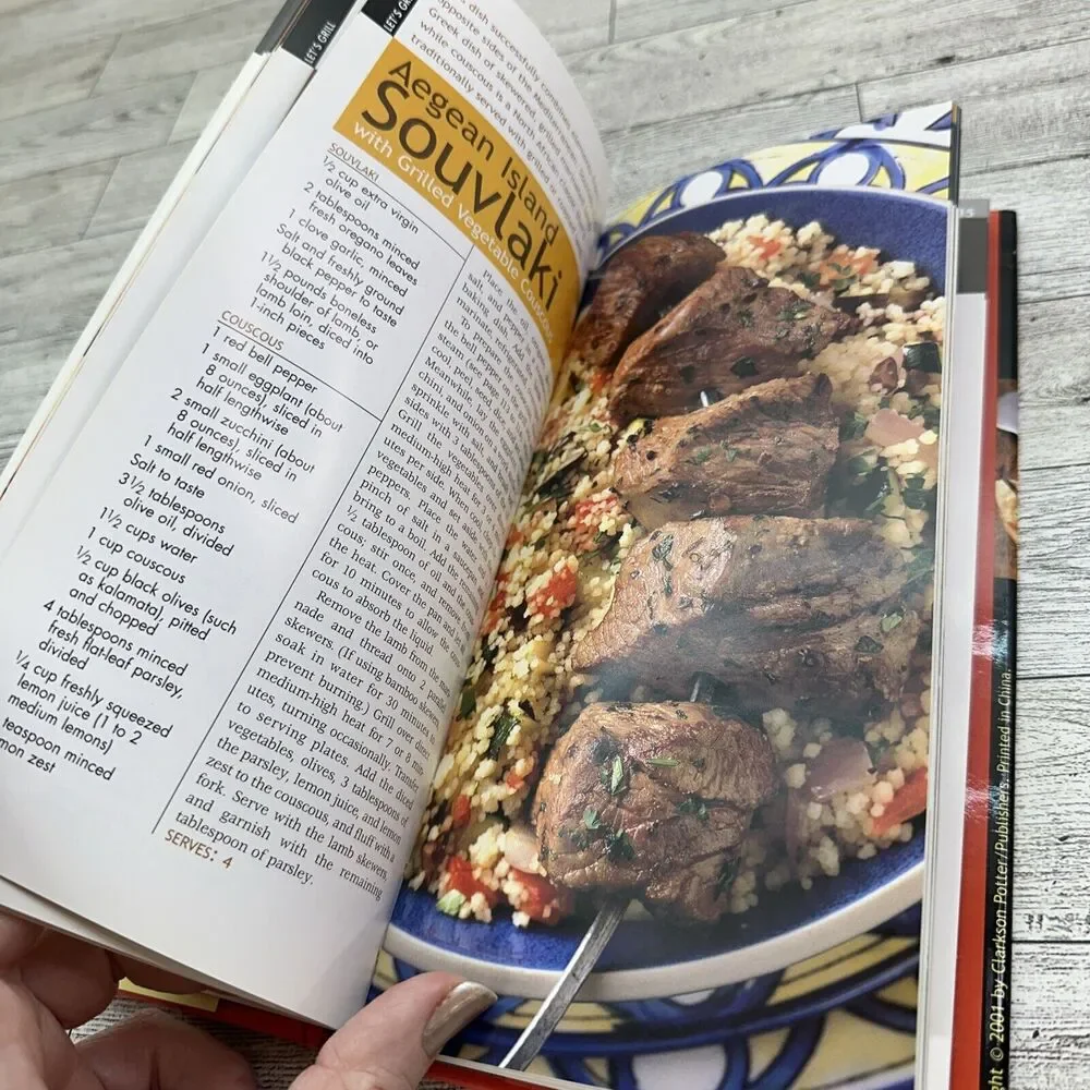 Omaha‎ Steaks - Let's Grill Hardcover Cookbook - by Simon & Harrisson BBQ